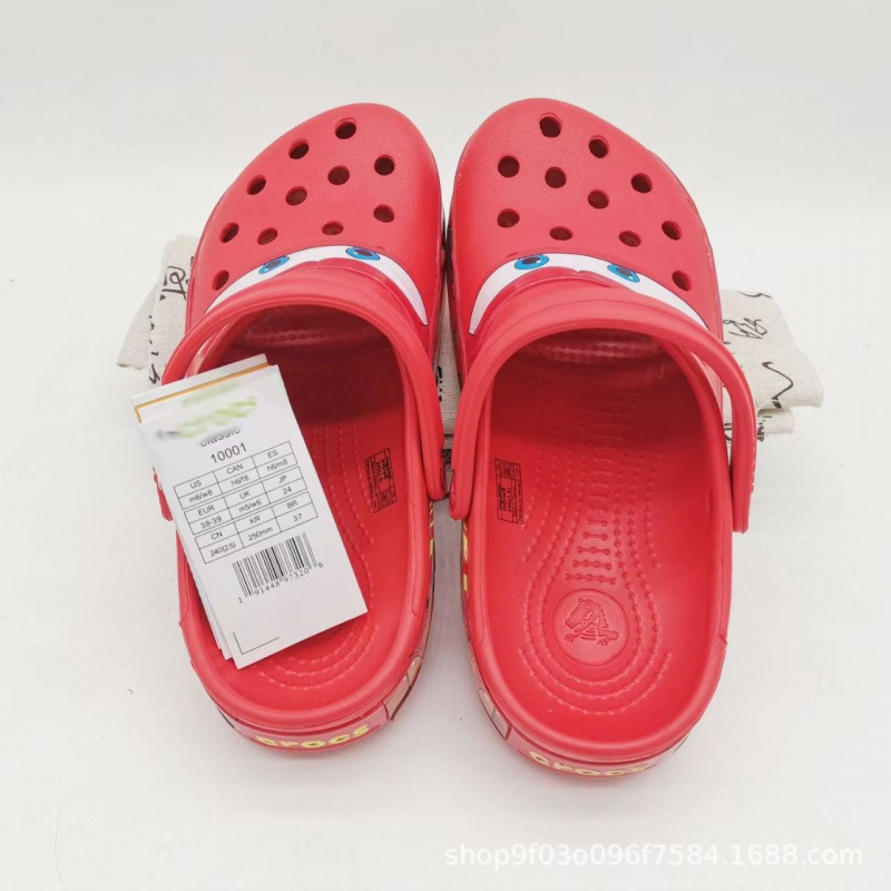 Cars 95 Lightning Mcqueen Cartoon Clogs Red Anime Style Outdoor Non-Slip Odor-Resistant Wear-Resistant Beach Shoes Cars 95 Lightning Mcqueen Cartoon Clogs Red Anime Style Outdoor Non-Slip Odor-Resistant Wear-Resistant Beach Shoes