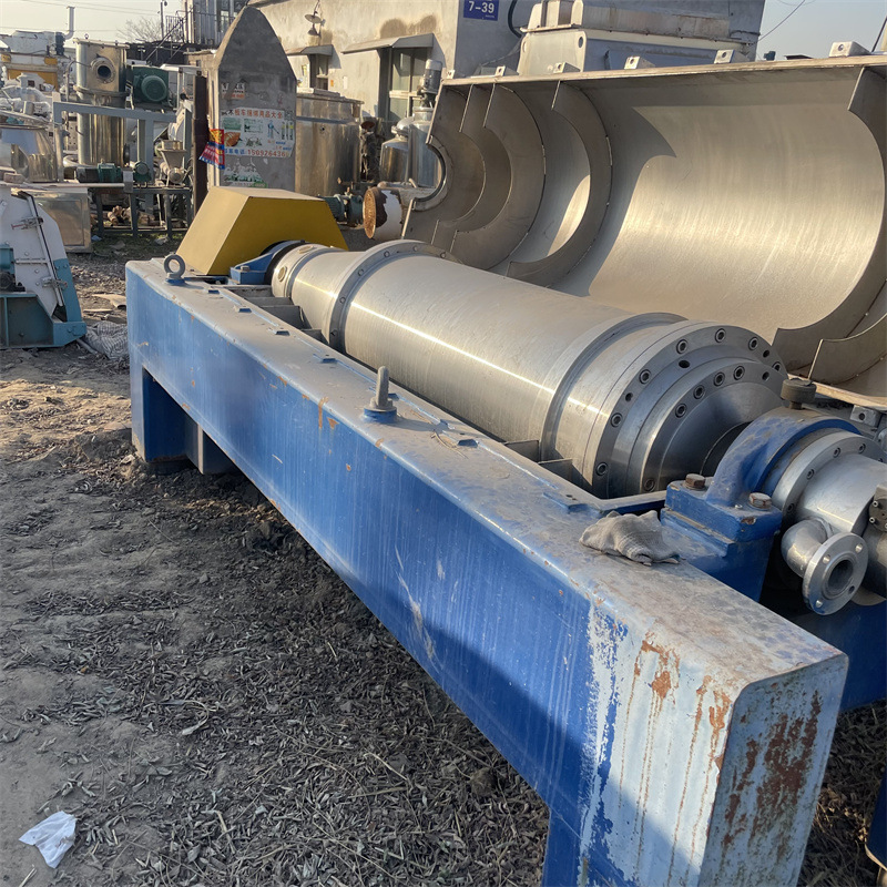 销售二手卧螺离心机   污泥真空离心脱水机   不锈钢化工分离设备