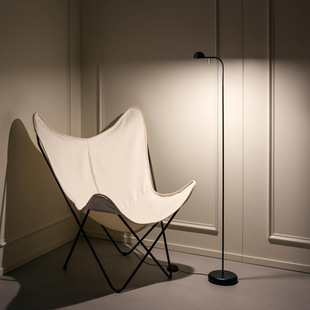 Quality re-engraved Nordic minimalist designer Villa exhibition hall cafe bedroom minimalist personality single and double floor lamp