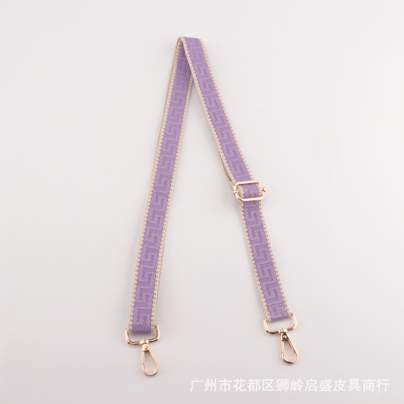 女包配件跨境斜挎肩带民族风印花包带替换背带单肩包带多色可调节|undefined