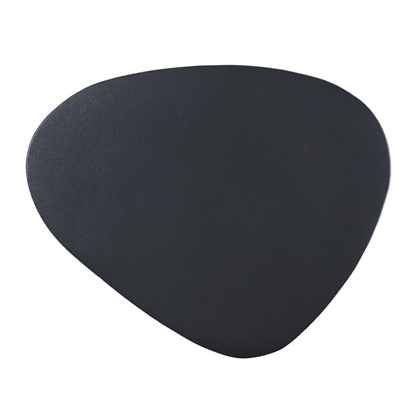 Color sólido in-viento huevo de pvc de alta calidad almohadilla de aislamiento de escritorio almohadilla de comedor occidental almohadilla de taza de aislamiento a prueba de aceite para los platos