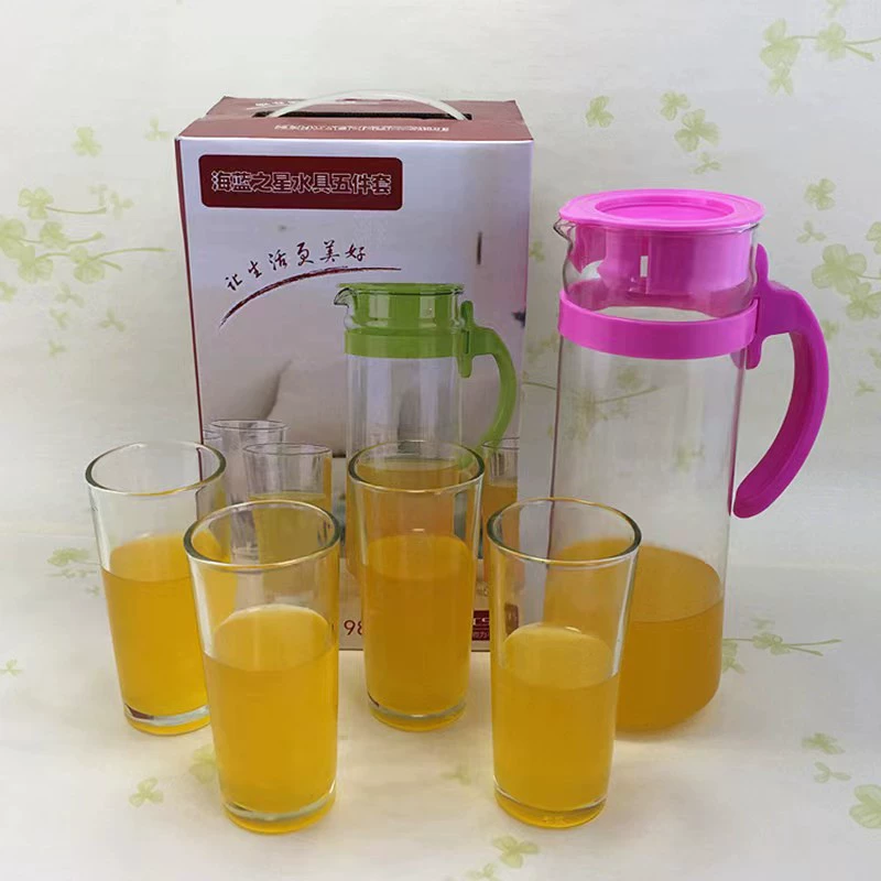 Море Синяя Звезда вода набор из пяти синий горшок бытовой Сок Горшок чашки напитков костюм деятельности подарок напечатанный логотип