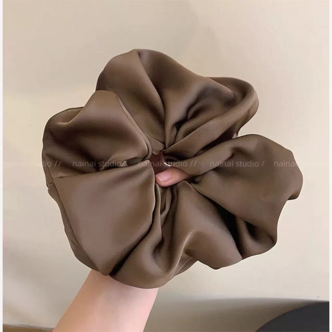 새틴 대장 링 다크 커피