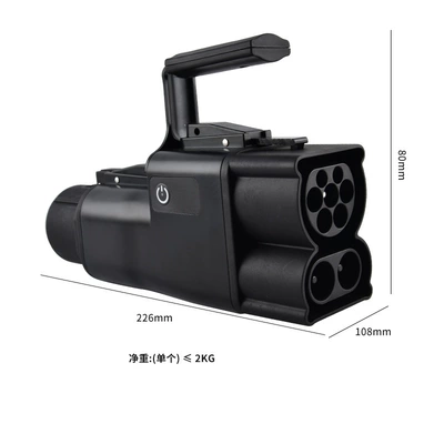 Customized Conversion Adapter Ccs2-Gbt300/400A Charging Pile Dc Dc European Standard to Chinese Standard Adapter Cross-Border (Elektrikli avtomobil şarj cihazları) - dc-ozr1-european-to-japanese-300a
