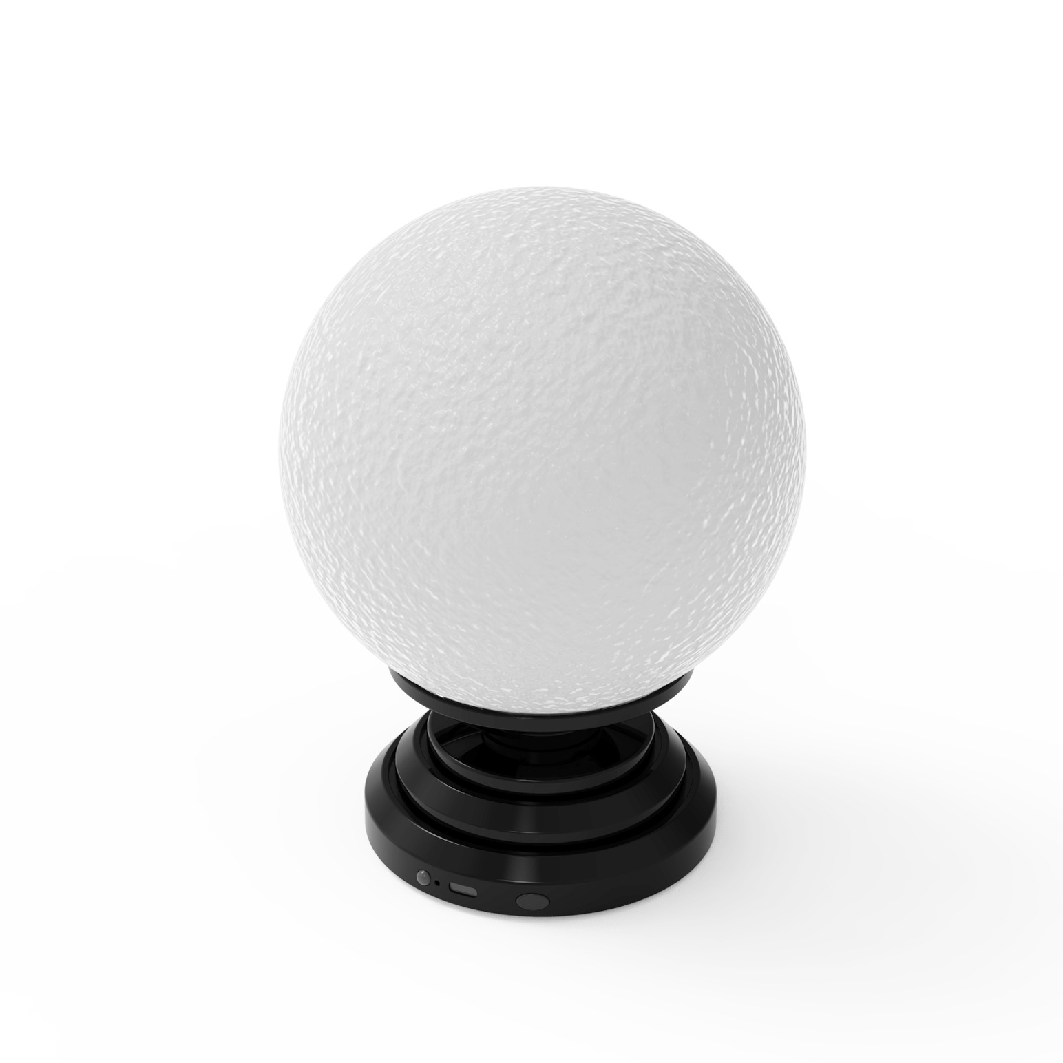 亚马逊蓝牙APP版智能月球灯旋转3D充电白噪音月球小夜灯蓝牙音箱