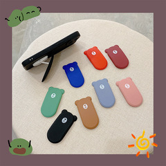 創意ins女生桌面摺疊卡通支架推拉立式懶人指環支架網紅手機支架