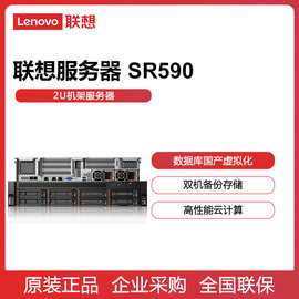 Lenovo/联想SR590 2U机架式服务器数据库国产虚拟化双机备份存储