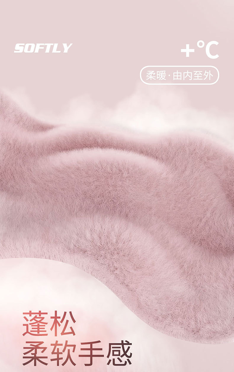Car Cushion Winter Plush Half-Pack Small Waist Seat Cover Cute Ladies Car Cushion Thickened Warm Seat Cover