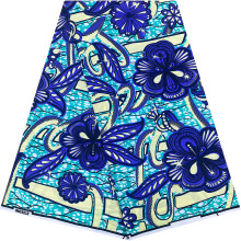 布现货料涤纶布料面料双面印花手工服装衣服窗帘装饰批发条纹蓝色