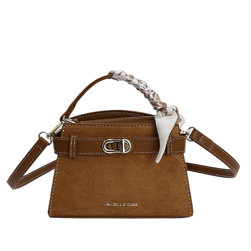 Bolsos retro de nicho de alto nivel de mujeres otoño y invierno 2026 nuevo tipo de moda bolso de hombro bolso de mano Kelly image 5