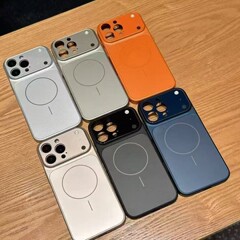 适用iPhone17pro磨砂磁吸细圈壳玻璃保护镜头苹果16全包保护套