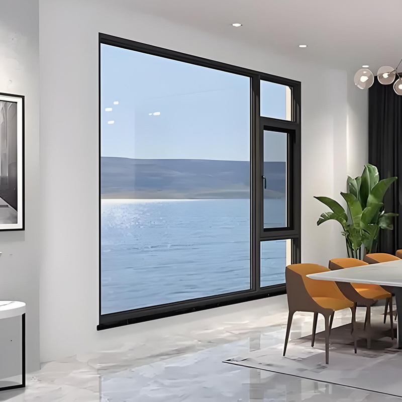 Окно распашное Yiheng Doors and Windows Серия 50 без терморазрыва
