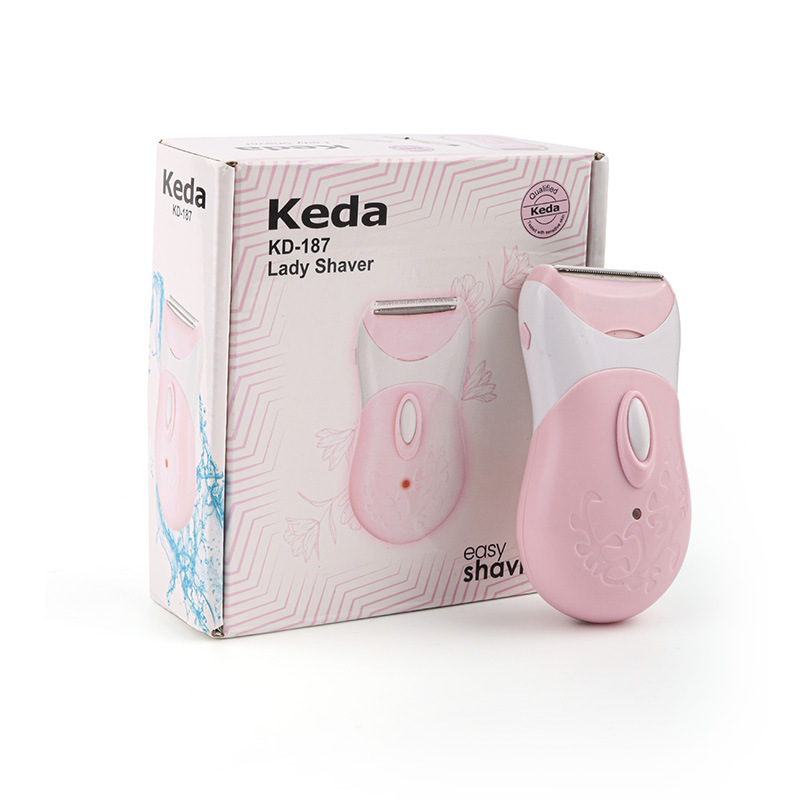 新しい Keda 女性用電気シェーバー USB 陰部脇の下全身電気シェーバー腕脱毛装置|undefined