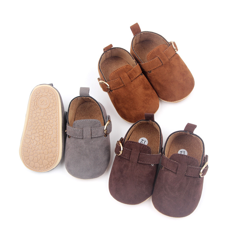 Korean version baby shoes matte leather...