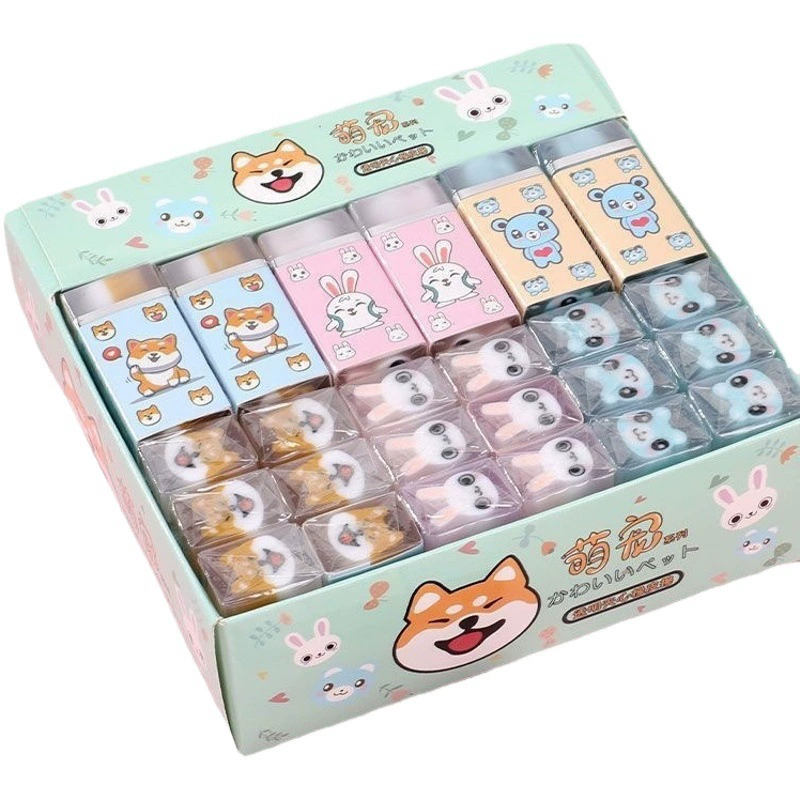 [Источник фабрики] Милые серии домашних животных сэндвич резины супер милый детский магазин приз подарок