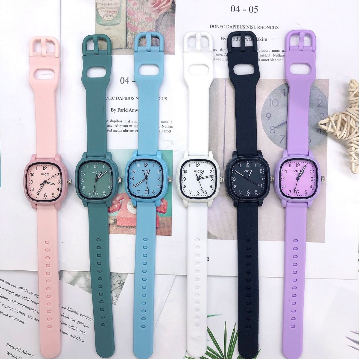 手表女款初高中学生儿童女孩考试专用青春ins风小表盘石英表日历