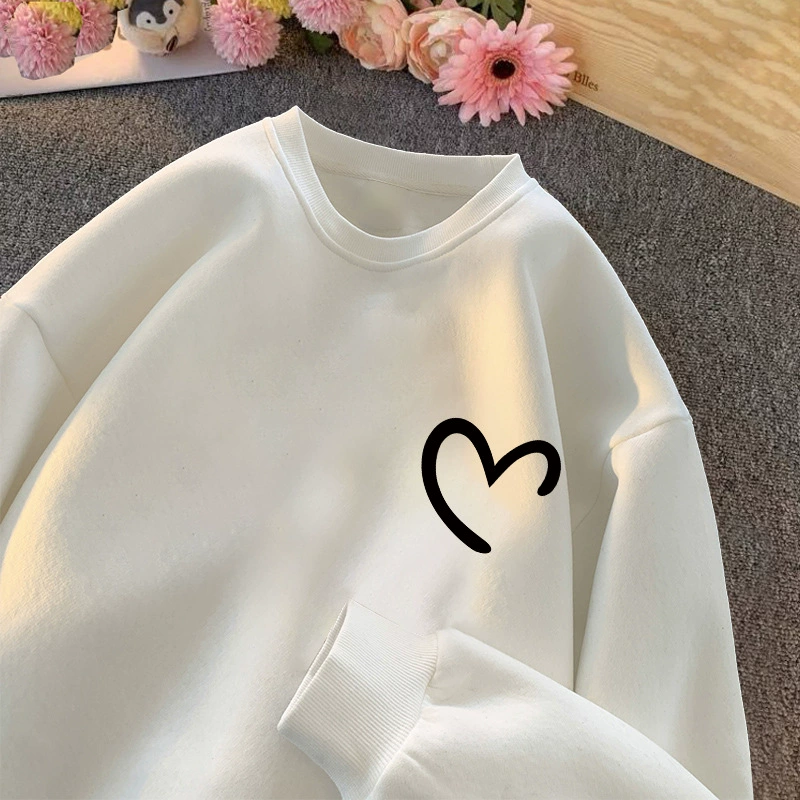 Круглый воротник с бархатным толстым свитер для мальчиков и девочек