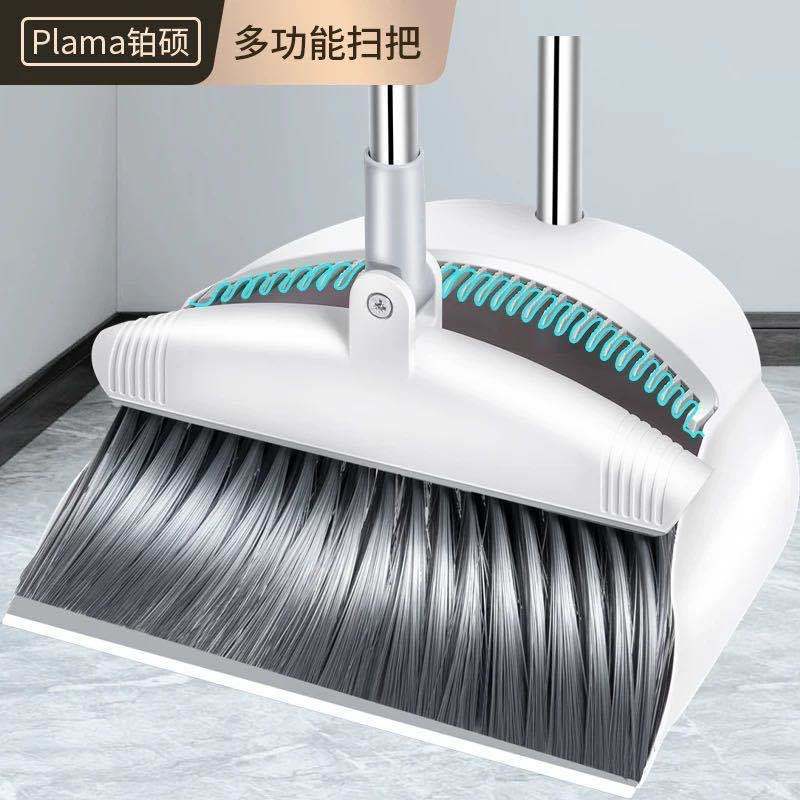 Combinación de escoba y escobilla de cabello blando, escoba mágica doméstica, escobilla de suelo, baño, escobilla de cabello para aumentar el grosor a Zhe Zhe