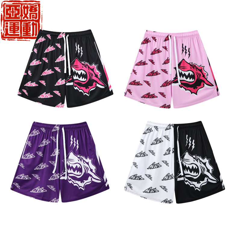 Sports travel basketball shorts for gym for training