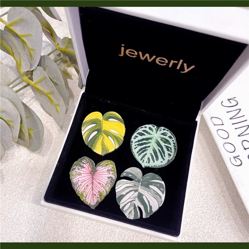 Черепаха бамбуковые растения Бегония значок декоративная брошь школьная сумка ручка для одежды булавка для детей друзей подарок