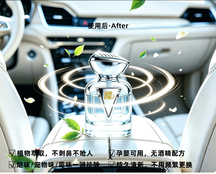 2026 New Car Air Freshener Car Perfume Car Accessories Fragrance Car Interior Perfume Odor Eliminator Decoration