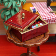 1:12����������dollhouse�Ҿ߰ڼ�΢��ʳ�泡��ģ�����ߺ�����