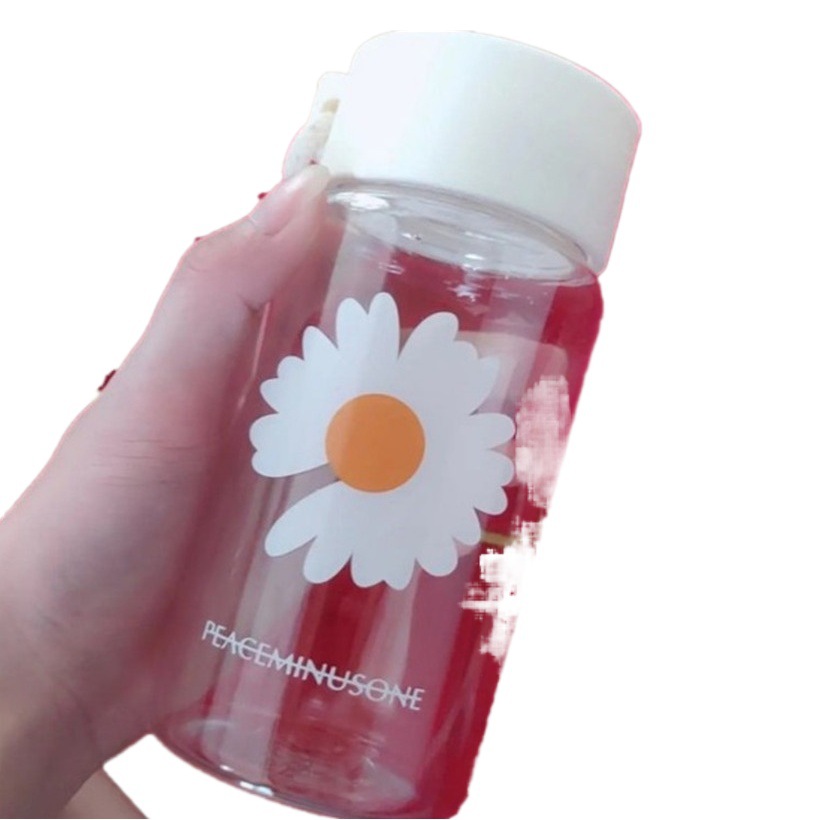 Venta caliente del verano Margarita taza de plástico estudiantes masculinos y femeninos taza práctica Internet celebridad esmerilado transparente perfumado taza de té regalo