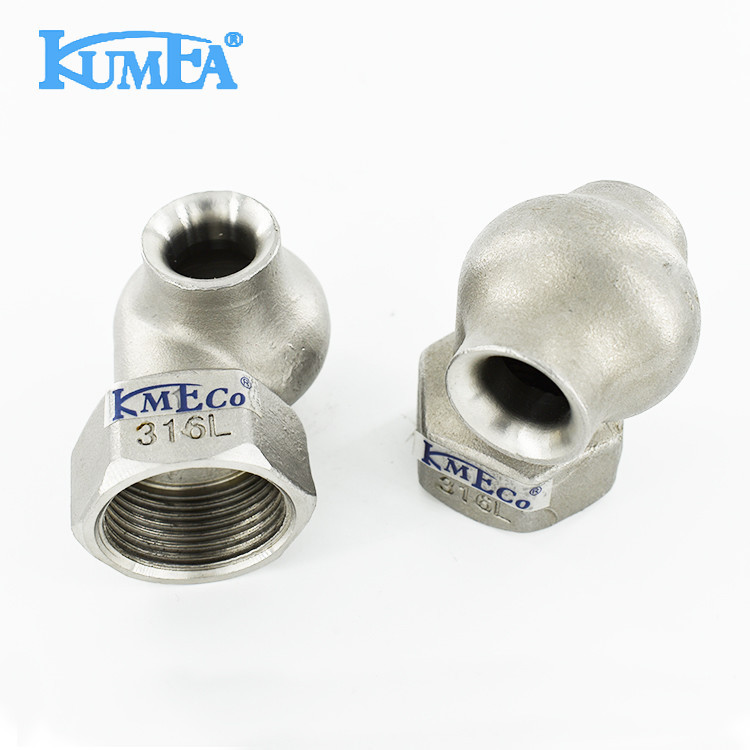 不锈钢材质涡流喷嘴 脱硫除尘切线空心锥喷头喷淋防堵塞喷嘴