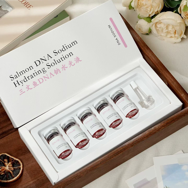 Beauty Salon Salmon Dna Sodium Water Light Essence Collagen Small Brown Bottle Water Light Essence Micro-Needle Shallow Application Beauty Salon Salmon Dna Sodium Water Light Essence Collagen Small Brown Bottle Water Light Essence Micro-Needle Shallow Application