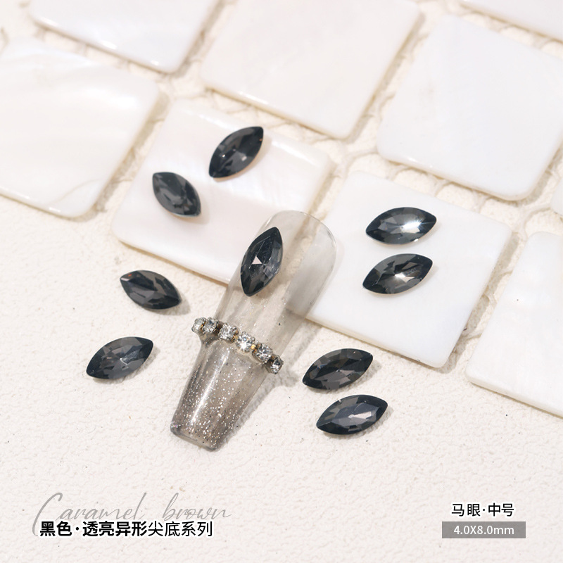 말 눈 4x8mm 싱글