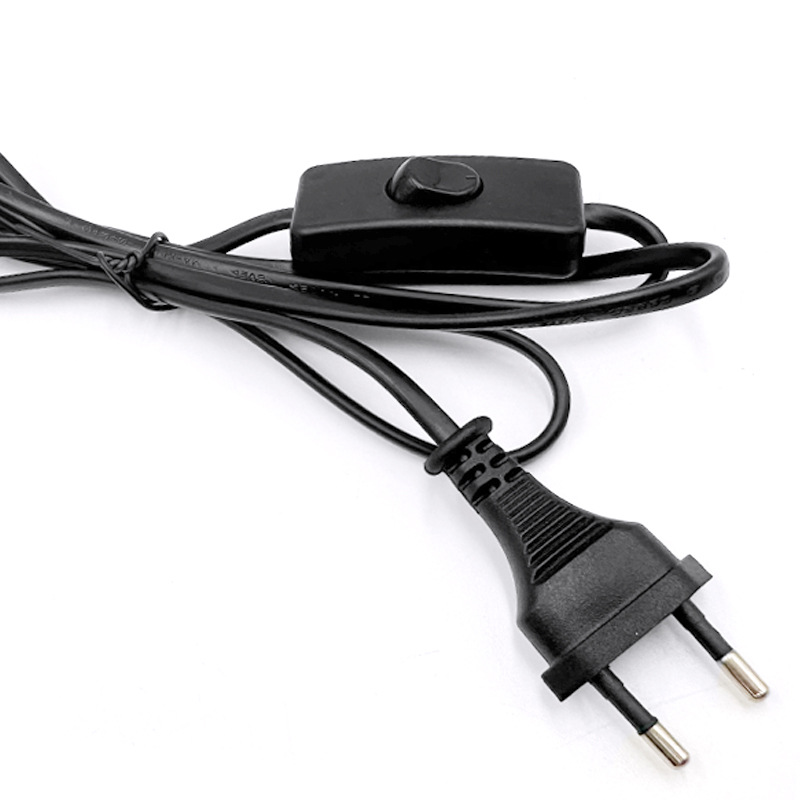 Lámpara de lámpara, lámpara de mesa, cable de interruptor 303, interruptor, control de línea superior, botón de atenuación, perilla de pie, enchufe, cable de alimentación