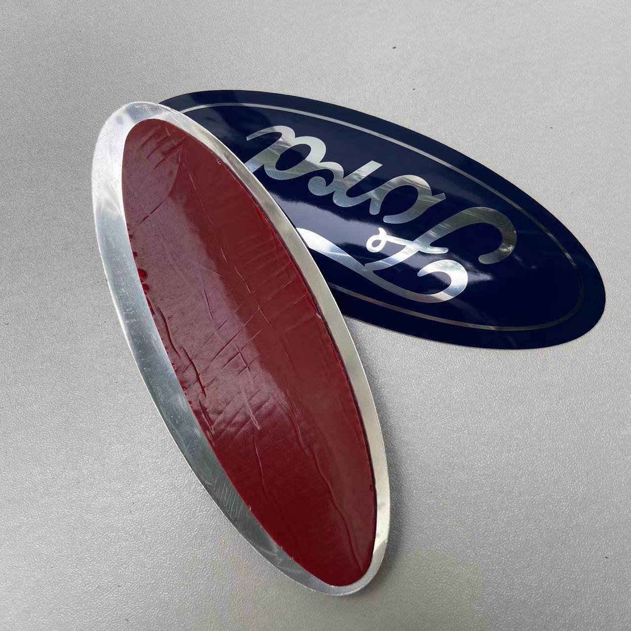Suitable for Ford Mondeo, Focus, Fiesta, Mondeo, Maxus, front logo, grille badge, rear trunk sticker 14.5