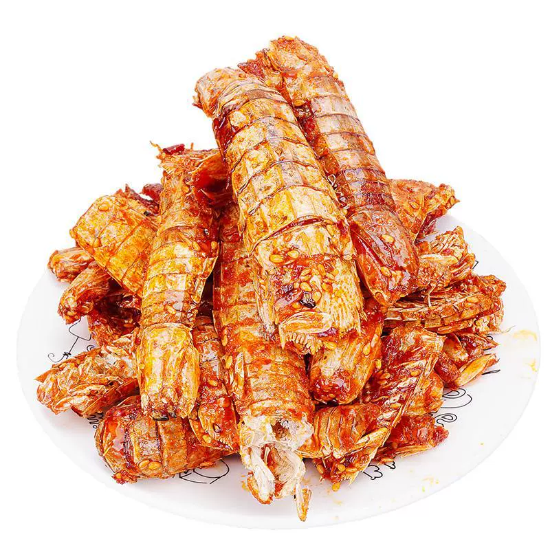 Сушёная острая креветка Пипи (Spicy Pipi), готовая хрустящая морская закуска, 250–500 г