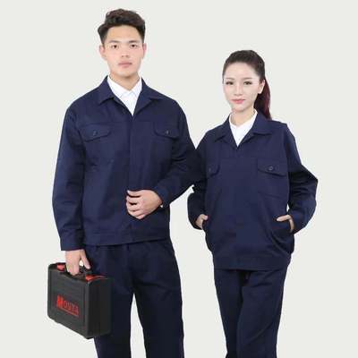 pure cotton work clothes Long sleeve coverall suit wear-resisting Electric welder Anti scald Work clothes Cotton Labor uniforms Factory clothing wholesale