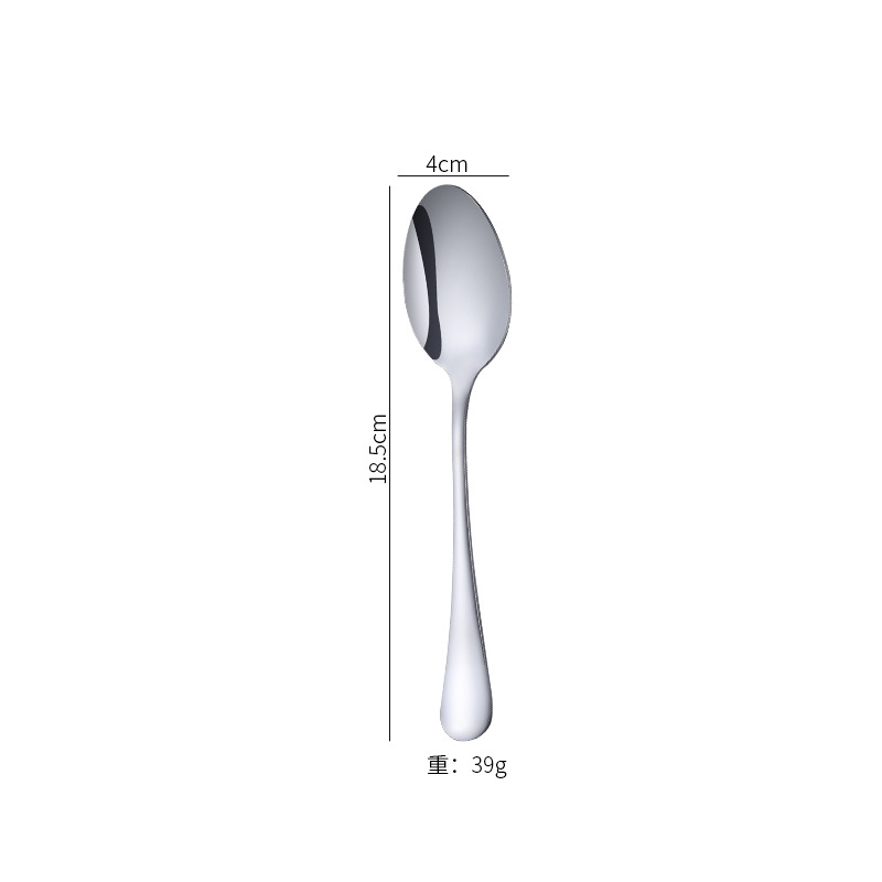 Stainless Steel Long Handle Spoon And Fork For Adults And Kids_voghion.com