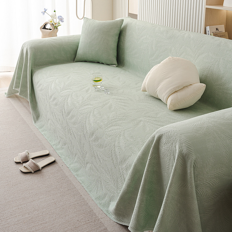Sofa Cover Luxury Full Coverage Blanket For Summer Cooling_voghion.com