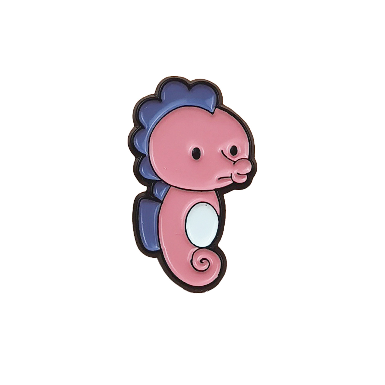 Insignia creativa de animales marinos Dibujos animados linda forma regalo joyería broche transfronterizo ins metal ropa collar