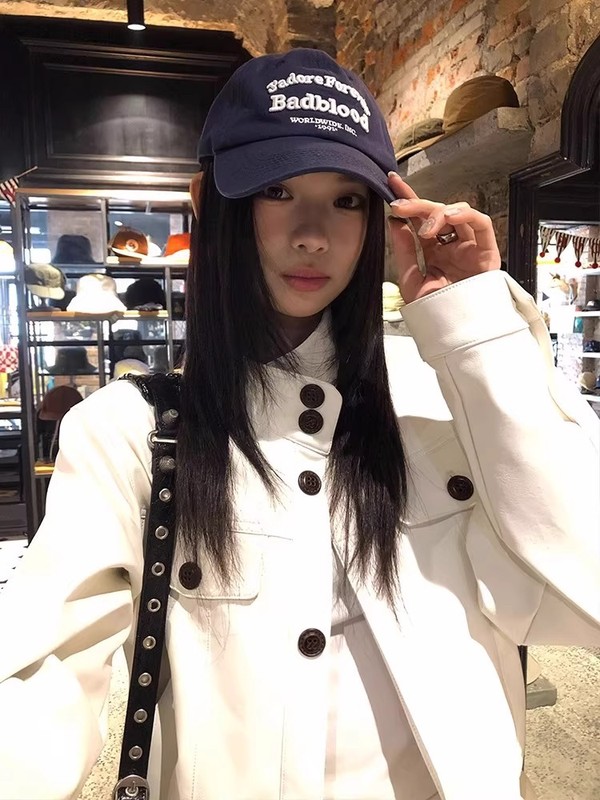 早秋新款韩系小众小个子爆款上衣白色皮衣女设计感宽松宽松短外套|undefined