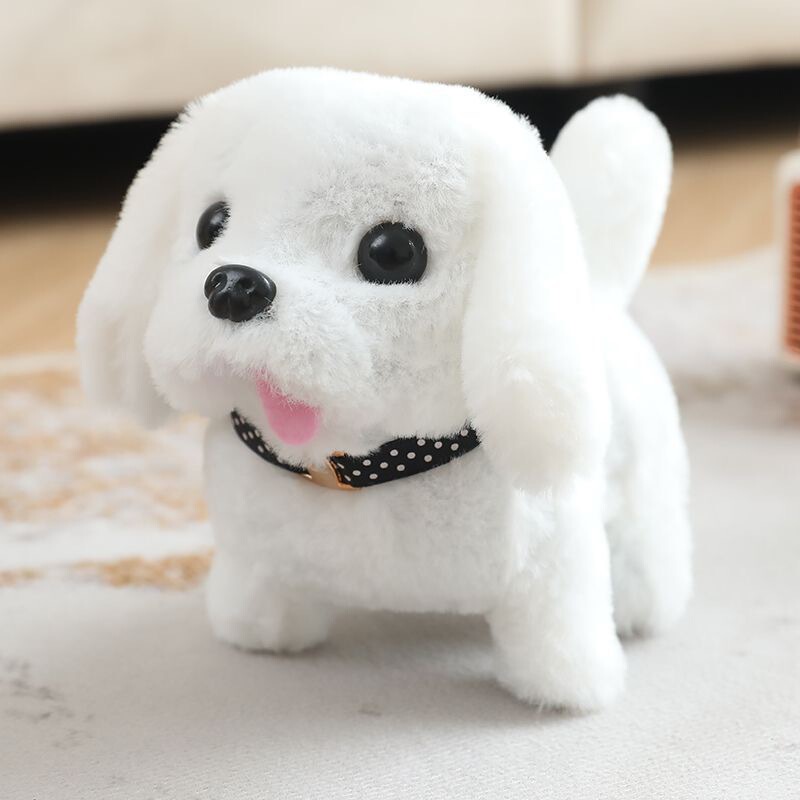 おもちゃの犬子供のおもちゃぬいぐるみ電気おもちゃ歩くシミュレーション犬ロボット犬子供のギフト小さなおもちゃ|undefined