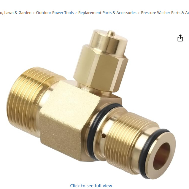 高压清洗机泵压力清洗机泵的辛普森清洗7106264更换出水口套件
