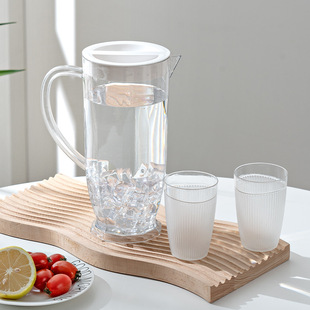 Cold water bottle cold water cup fruit teapot large capacity ice kettle cold tea pot suit household refrigerator cold water bottle juice pot