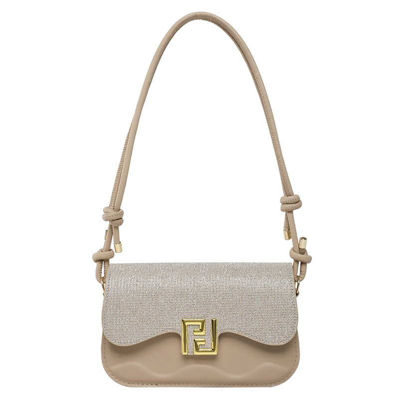 Bolsos de mujer nuevos transfronterizos de alta gama, bolsos cuadrados pequeños de moda coreana, bolsos de hombro de textura casual, bolsos de mensajero de todo fósforo de temperamento