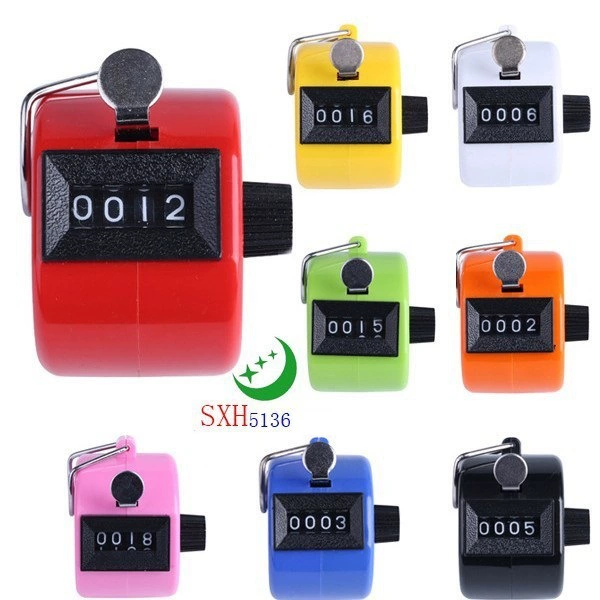 5101 ручной четырехзначный механический счетчик с пластиковым корпусом без аккумулятора и прочным счетчиком точек