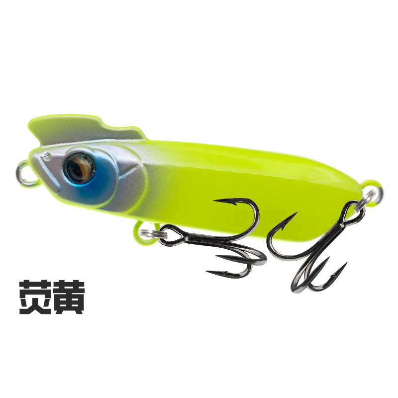 Nuevo producto transfronterizo Little Otter, un bocado y medio palo, lápiz sumergido, cebo Luya, tiro largo, lápiz de hundimiento lento, cebo