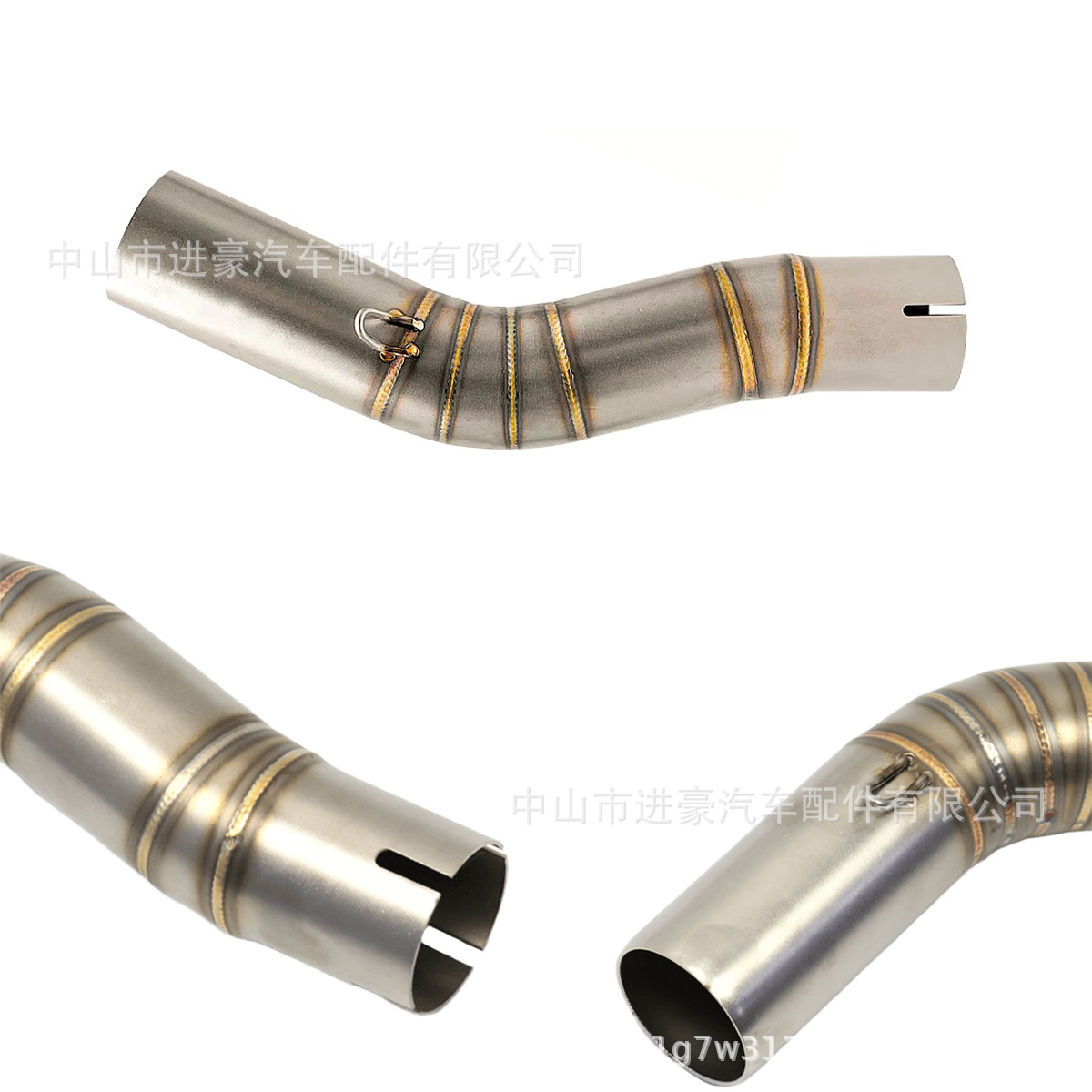 Suitable for Motorcycle Modification Suzuki Gsx-R1000 Curved Pipe 05-06 (Multi-Welded Model) Mid-Section