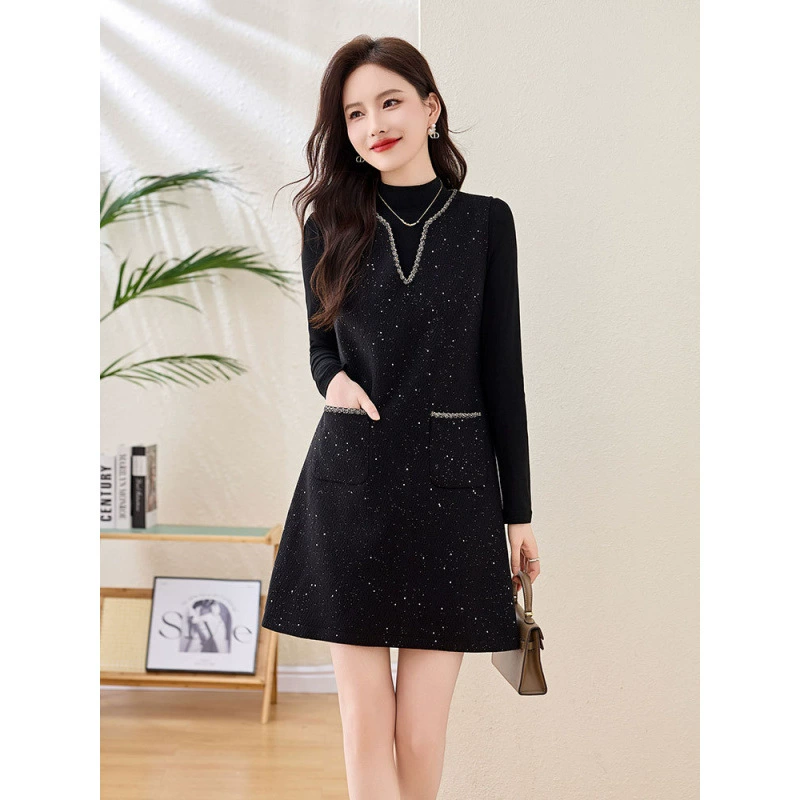 Весенняя нижняя рубашка 2025 с V-образным вырезом