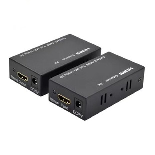Wholesale Hdtv Extender 60m 1080P Hdtv Extender to Rj45 Network Cable Signal Amplifier