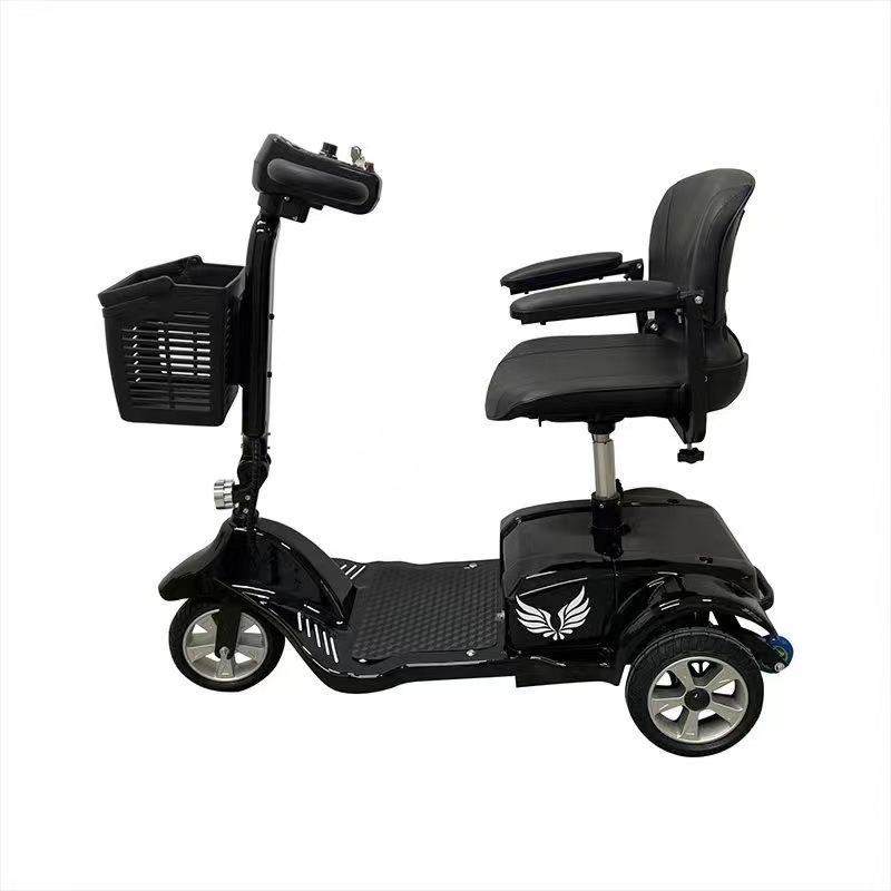 Elderly walking tricycle low speed elderly electric battery car household lightweight disabled small folding help