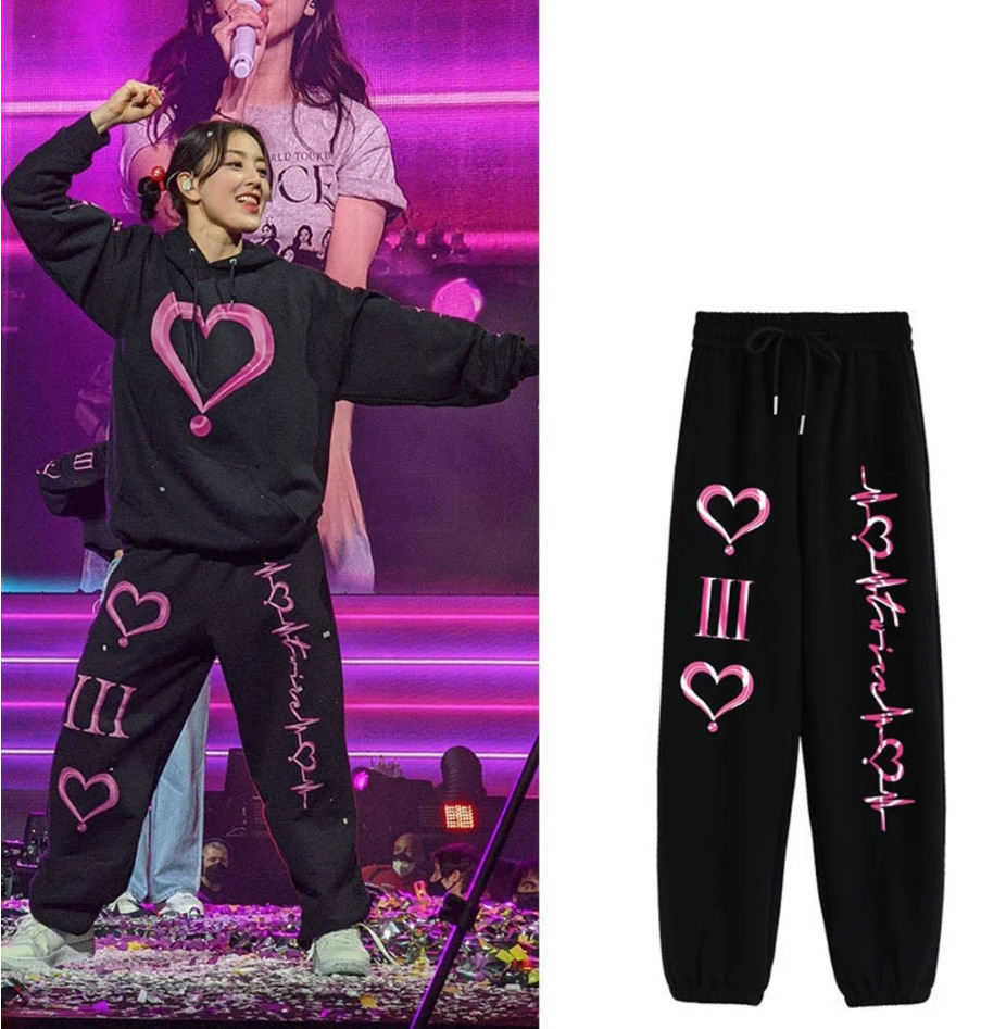 TWICE 4th World TOUR III Concert Sweatpants Joggers sports pants