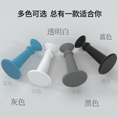 免打孔門後硅膠門吸門把手防撞墊門擋門碰牆吸衛生間防水門頂門阻